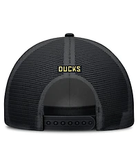 Nike Men's Black Oregon Ducks Rise Primetime Trucker Adjustable Hat