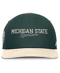 Nike Men's Green/Cream Michigan State Spartans Pro Legacy Script Snapback Hat