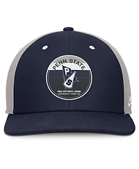 Nike Men's Navy/Gray Penn State Nittany Lions Prep Pro Performance Snapback Hat