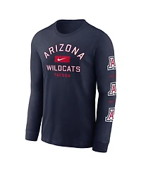 Nike Men's Navy Arizona Wildcats Classic Location Long Sleeve T-Shirt