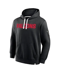 Fanatics Men's Black Atlanta Falcons New Horizons Heritage Pullover Hoodie