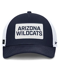 Nike Men's Navy/White Arizona Wildcats 2025 On-Field Rise Patch Trucker Adjustable Hat