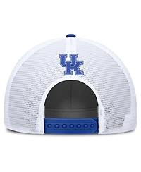 Nike Men's Royal/White Kentucky Wildcats 2025 On-Field Rise Patch Trucker Adjustable Hat