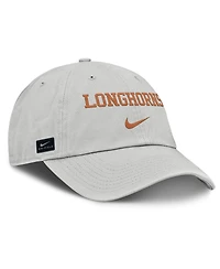 Nike Men's Gray Texas Longhorns 2025 On-Field Gameday Club Adjustable Hat