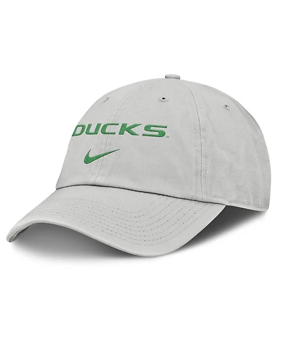 Nike Men's Gray Oregon Ducks 2025 On-Field Gameday Club Adjustable Hat