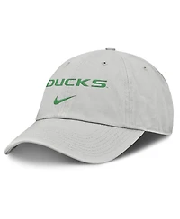 Nike Men's Gray Oregon Ducks 2025 On-Field Gameday Club Adjustable Hat