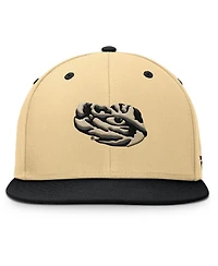 Fanatics Men's Gold/Black Lsu Tigers Balance Fitted Hat