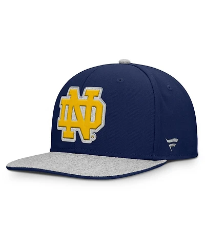 Fanatics Men's Navy Notre Dame Fighting Irish Loden Snapback Hat