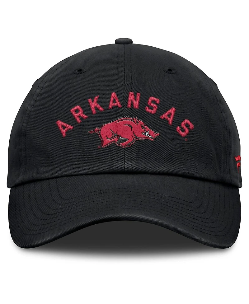 Fanatics Men's Black Arkansas Razorbacks Myth Adjustable Hat