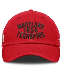 Fanatics Men's Red Maryland Terrapins Archer Adjustable Hat
