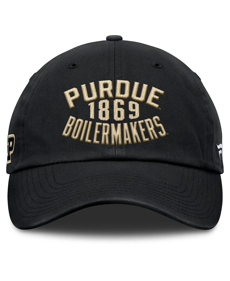 Fanatics Men's Black Purdue Boilermakers Archer Adjustable Hat