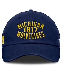 Fanatics Men's Navy Michigan Wolverines Archer Adjustable Hat