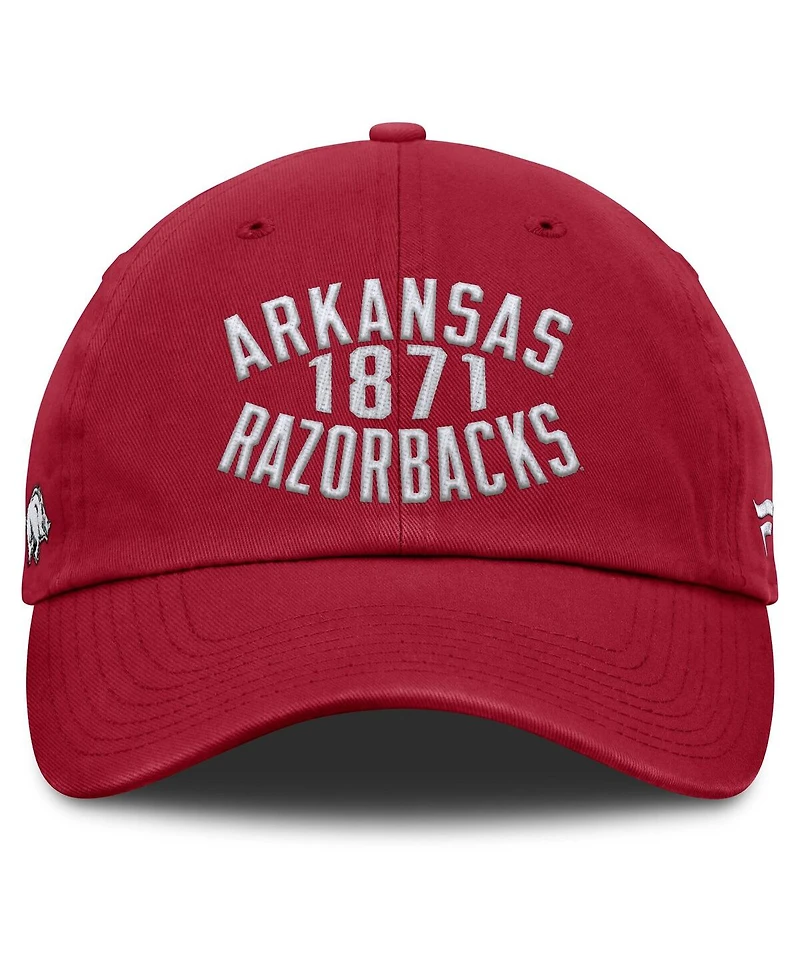 Fanatics Men's Cardinal Arkansas Razorbacks Archer Adjustable Hat