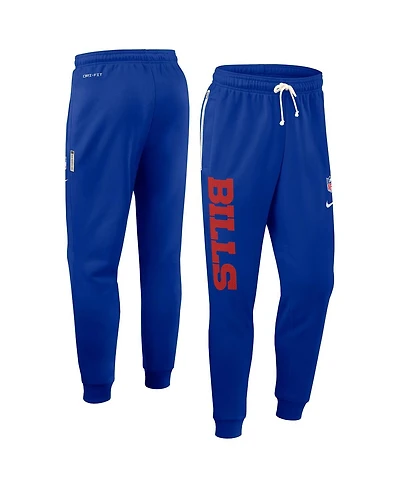 Nike Men's Royal Buffalo Bills Sideline Ground Game Performance Taper Pants