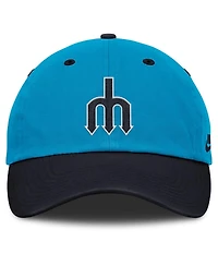 Nike Men's Blue/Navy Seattle Mariners Neon 90s Club Adjustable Hat