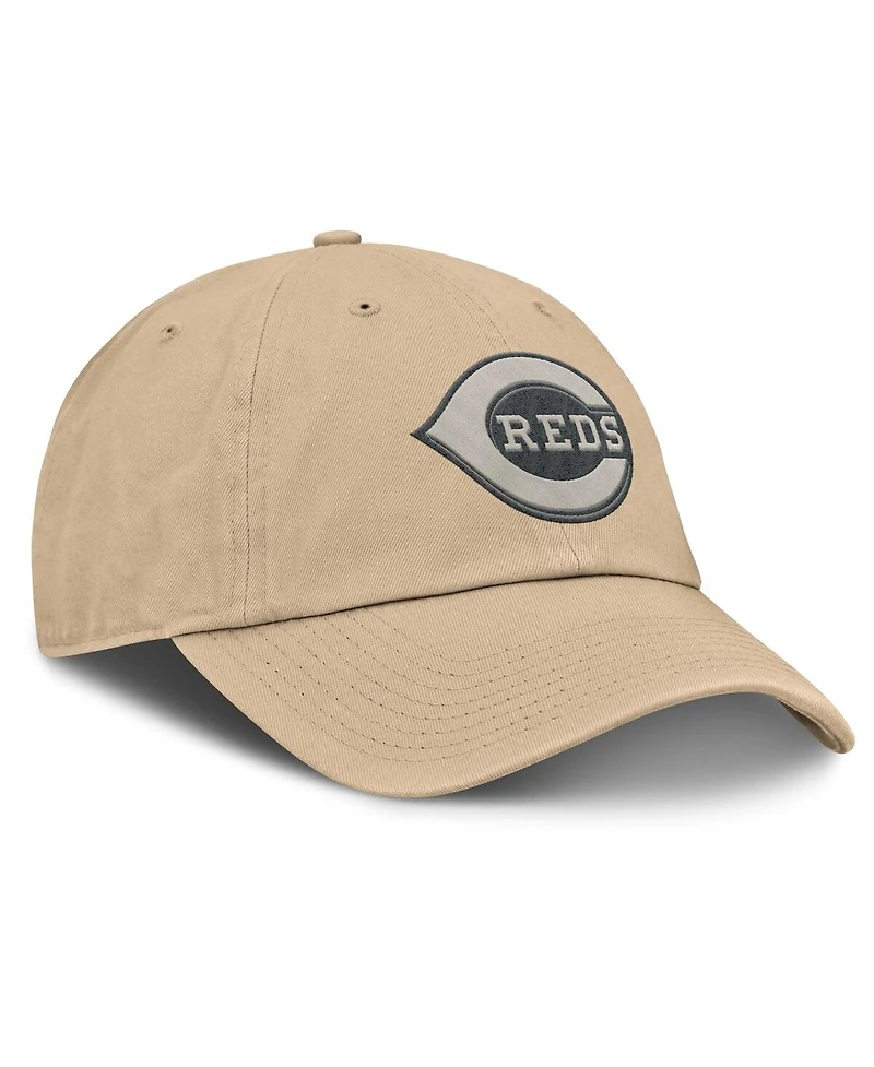 Nike Men's Khaki Cincinnati Reds Club Adjustable Hat