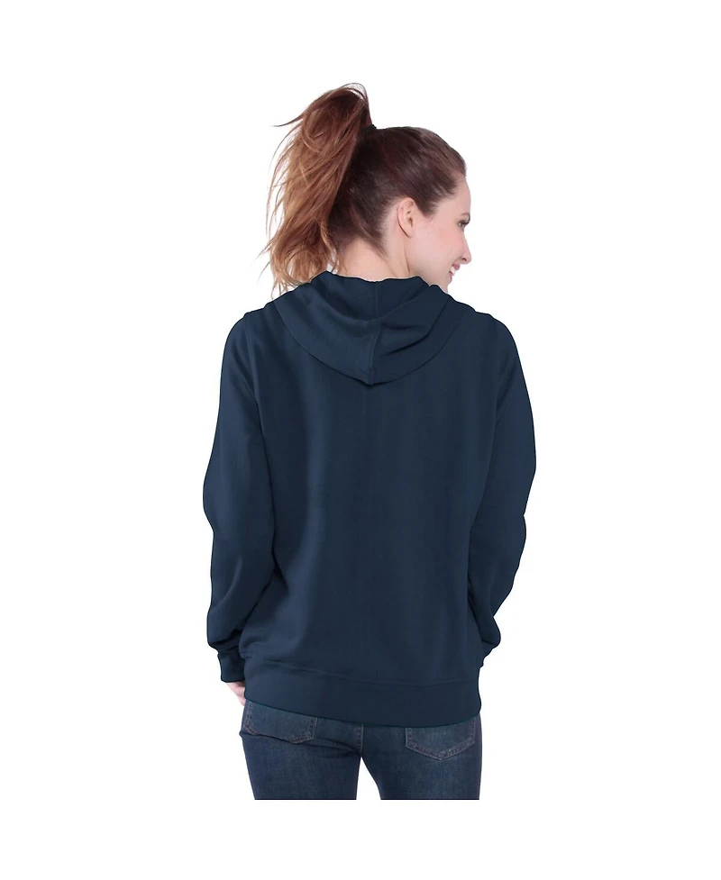 G-iii 4Her by Carl Banks Women's Navy Boston Red Sox Wild Cat Full-Zip Hoodie