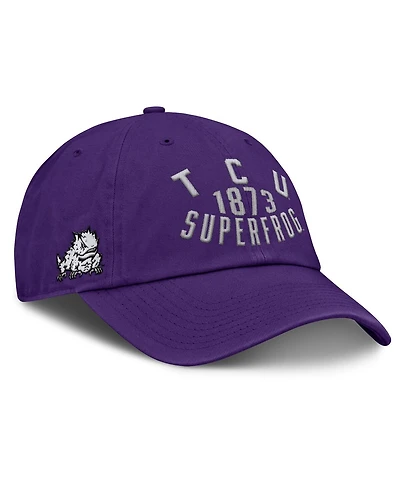 Fanatics Men's Purple Tcu Horned Frogs Archer Adjustable Hat