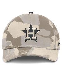 Nike Men's Natural Houston Astros Camo Pack Rise Adjustable Hat