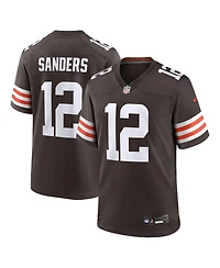 Nike Men's Shedeur Sanders Brown Cleveland Browns 2025 Nfl Draft Game Jersey