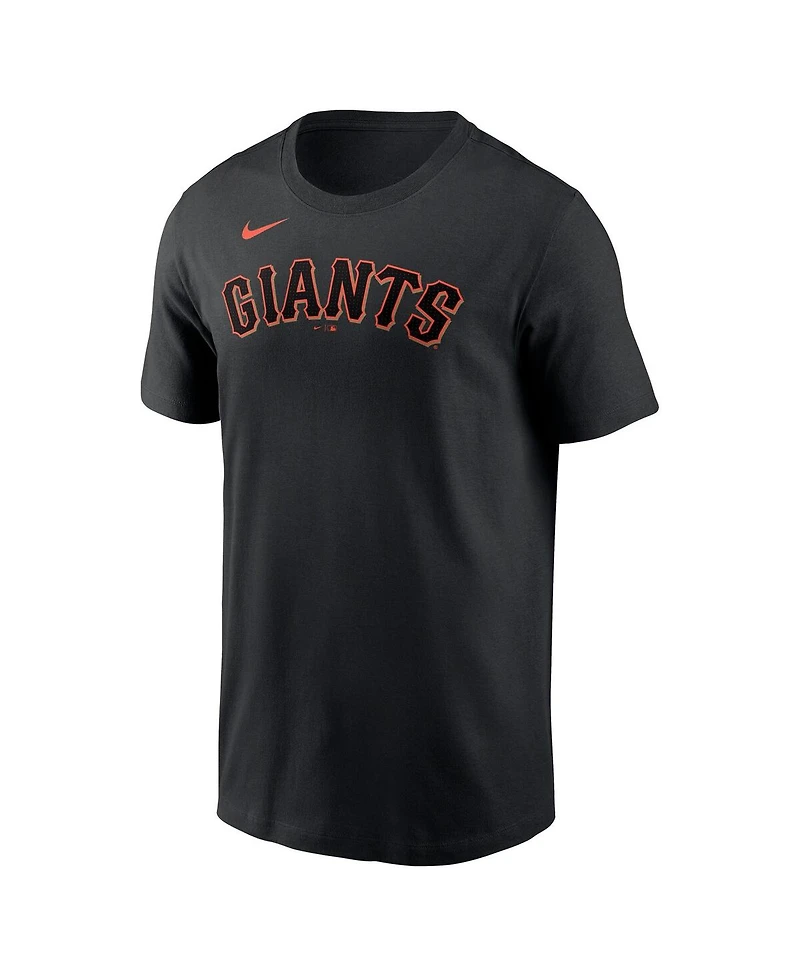 Nike Men's Rafael Devers San Francisco Giants Name Number T-Shirt