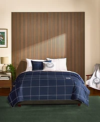 Lacoste Home Tennis Checks Cotton 2-Pc. Comforter Set, Twin