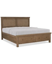Alverton California King Cane Storage Bed, Created for Macy's