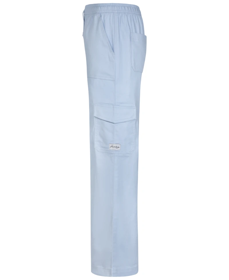 Hurley Big Girls Wide Leg Cargo Pants
