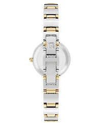 Anne Klein Women's Quartz Classic Gray and Two-Tone Diamond Accented Bracelet Watch, 28mm
