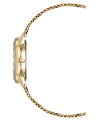 Anne Klein Women's Quartz Enduring Gold-Tone Stainless Steel Mesh Watch, 24mm