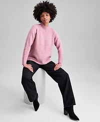 And Now This Women's Mock-Neck Long-Sleeve Sweater, Macy's Exclusive
