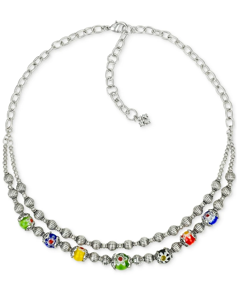 Patricia Nash Two-Strand Beaded Necklace