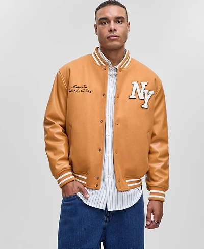 Mode of One Men's Destination Varsity Jacket, Macy's Exclusive