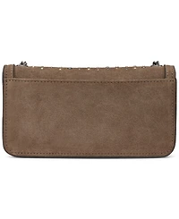 Karl Lagerfeld Paris Kosette Mini Suede Shoulder Bag