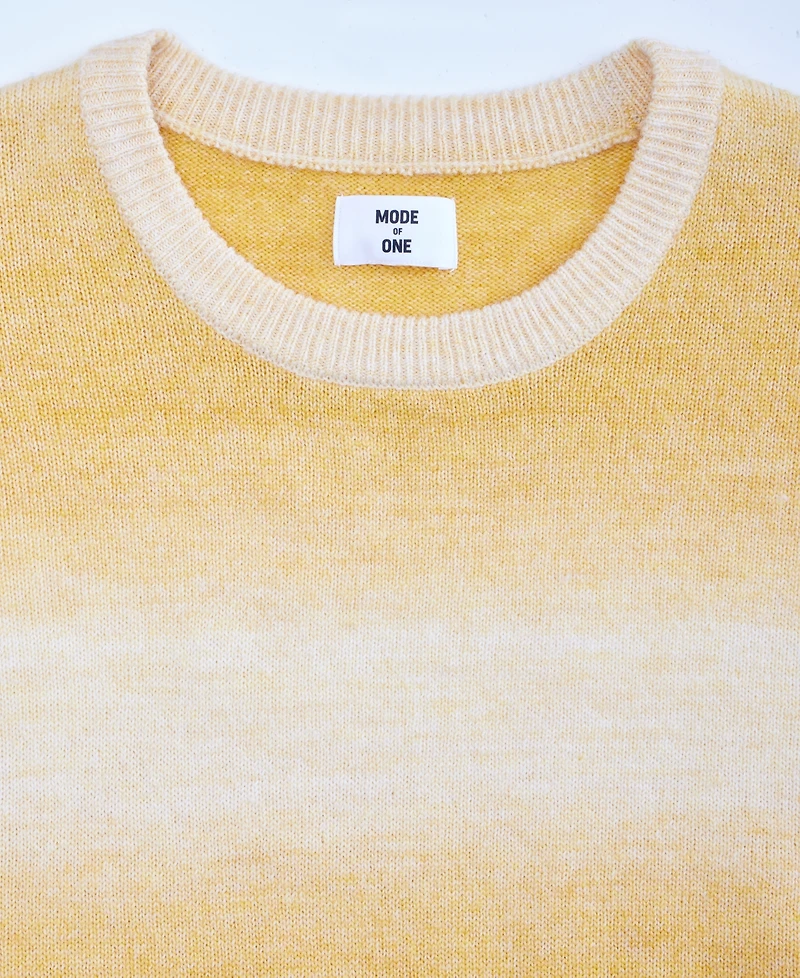 Mode of One Men's Relaxed-Fit Ombre Crewneck Sweater, Macy's Exclusive