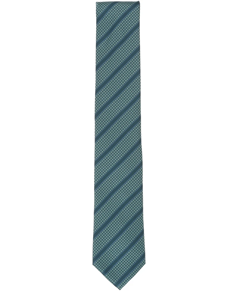 Alfani Men's Ember Stripe Pattern Tie, Macy's Exclusive