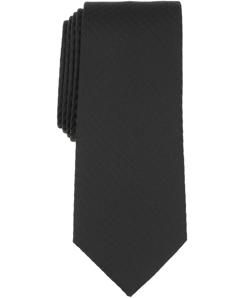 Alfani Men's Celeste Houndstooth Pattern Slim Tie, Macy's Exclusive