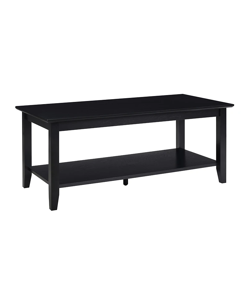 Convenience Concepts 20" Wood American Heritage Rectangle Coffee Table