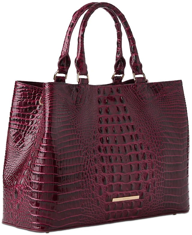 Tote Macy's Brahmin Brahmin Denise Large Leather Carryall Bag