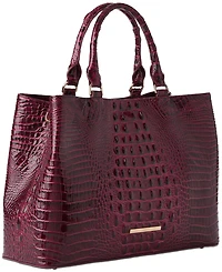 Brahmin Denise Large Leather Carryall Bag