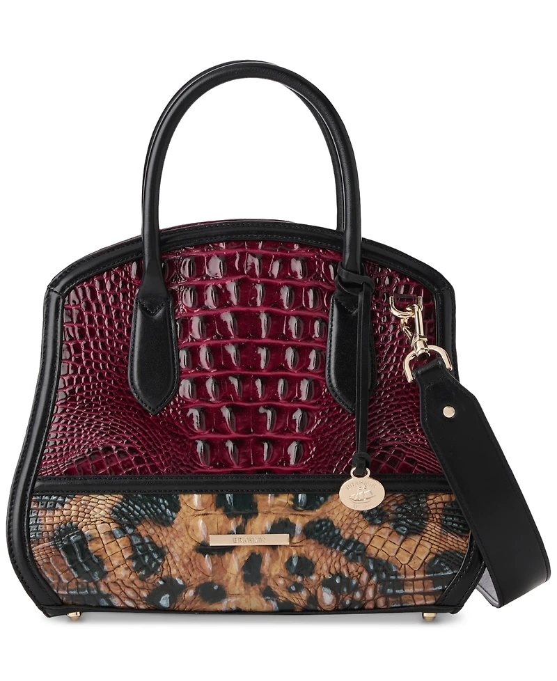 Brahmin Rosetta Medium Leather Satchel