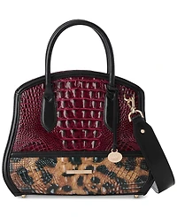 Brahmin Rosetta Medium Leather Satchel