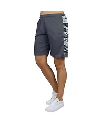 Galaxy By Harvic Women's Loose Fit Moisture Wicking Performance Quick Dry Mesh Shorts With Side Block Design