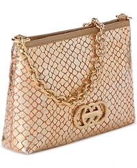 Brahmin Mod Small Leather Chain Shoulder Bag