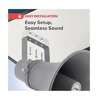 Pyle 11'' Indoor / Outdoor 30 Watt Pa Horn Speaker with 70V Transformer