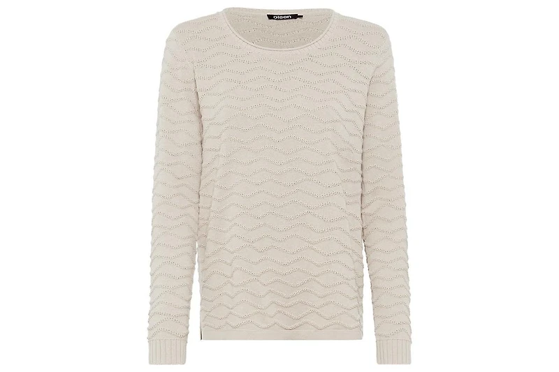 Olsen Women's Novelty Stitch Pullover