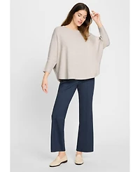 Olsen Women's Cropped Poncho