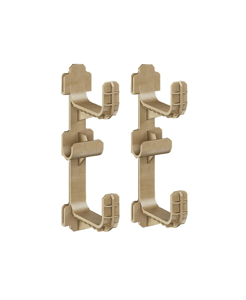 Silvel 2-Tier Rolling Tool Cart with Wheels, Industrial Commercial/ Service Cart, Pp