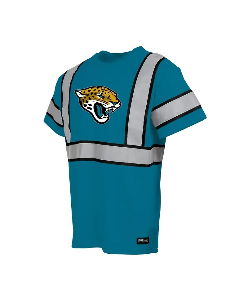 Buffalo Outdoors Men's Teal Jacksonville Jaguars Safety Heavyweight T-Shirt