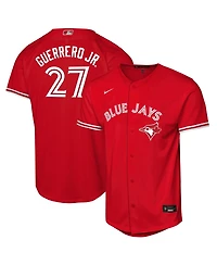 Nike Big Boys and Girls Vladimir Guerrero Jr. Red Toronto Blue Jays Canada Day Replica Jersey